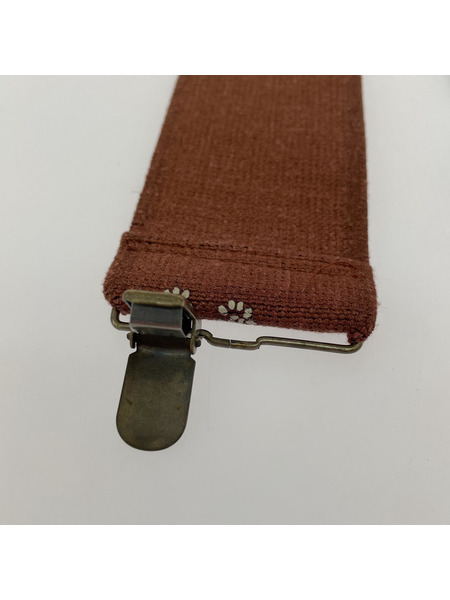 KAPITAL サスペンダー ブラウン