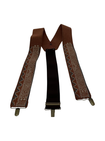 KAPITAL サスペンダー ブラウン