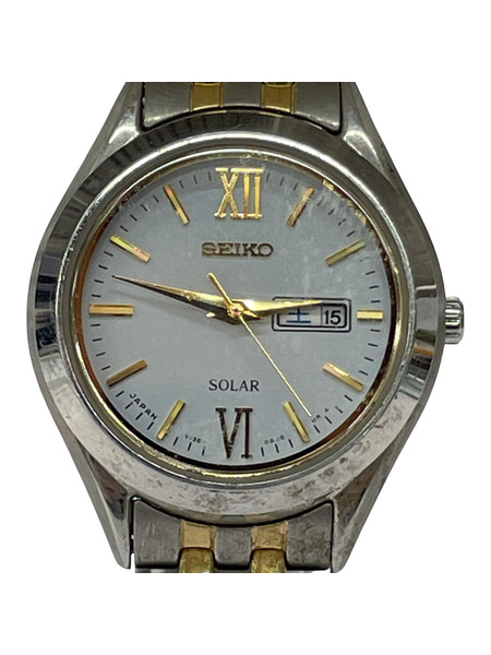 SEIKO メンズ時計 V138-0AD0 SOLAR