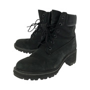 Timberland ブーツ ヒール WATERPROOF 6ホール ブラック 25.0cm