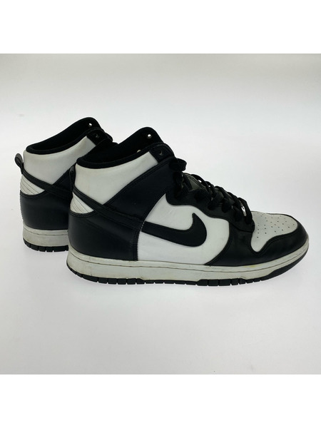 NIKE スニーカー WMNS Dunk High Black and White