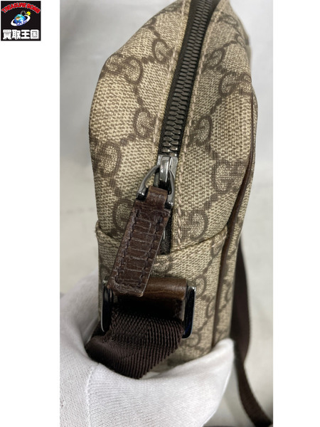 ショルダーバッグ GUCCI GGスプリーム PVC ショルダーバッグ 114291[値下]