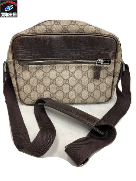 ショルダーバッグ GUCCI GGスプリーム PVC ショルダーバッグ 114291[値下]