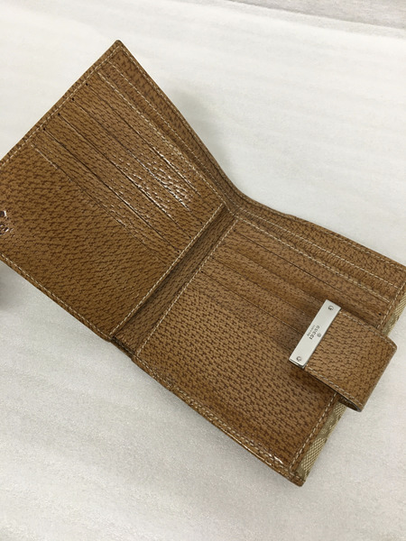 GUCCI GGジャガード 二つ折り財布