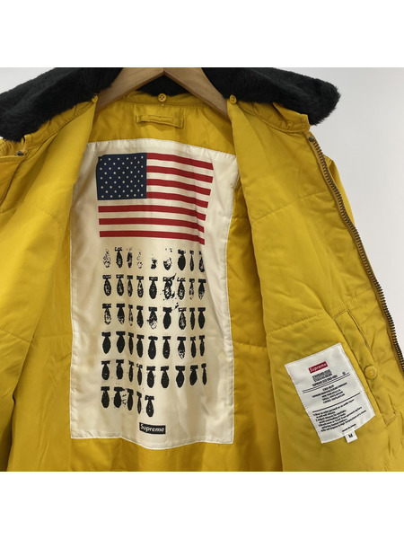 Supreme 15AW Tanker Jacket M YEL