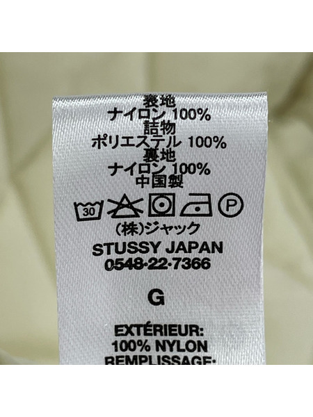 STUSSY ダウンベスト キルティング
