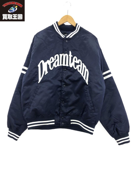 dreamteam logo Satin Bomber Jacket (L)