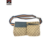 GUCCI GGキャンバス ボディバッグ 28566