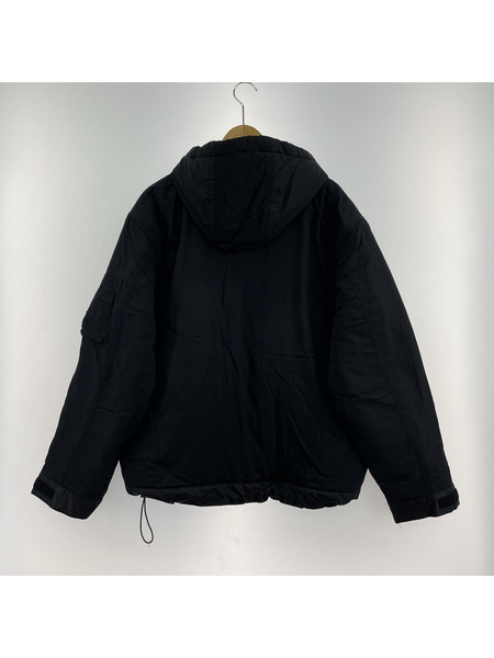 XLARGE NYLON HOODED JACKET(L)BLK