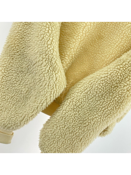 HYKE ジャケット ボア フリース ボレロ 白