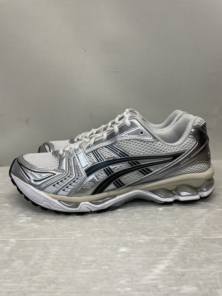 ASICS GEL-KAYANO14 ローカットスニーカー シルバー　28.0cm