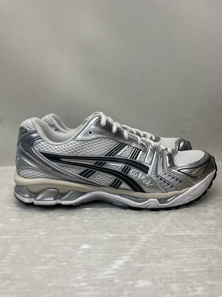 ASICS GEL-KAYANO14 ローカットスニーカー シルバー　28.0cm