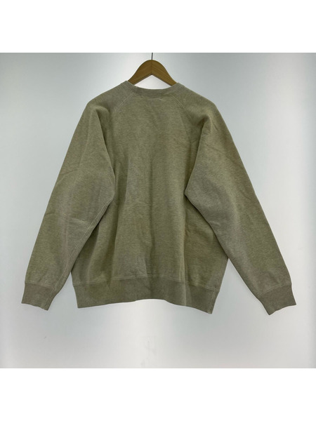 everyone×A.PRESS  Vintage Crew Sweat グレー (M) 24AAP-05-54