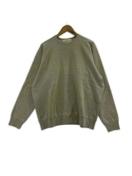 everyone×A.PRESS  Vintage Crew Sweat グレー (M) 24AAP-05-54