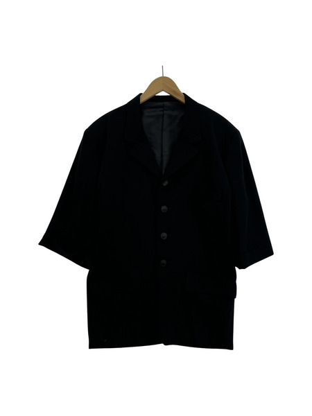 Yohji Yamamoto POUR HOMME 初期タグ クロップドアーム4Bジャケット M 黒