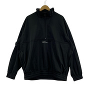 FreshService VINTAGE JERSEY PULLOVER ハーフジップジャージ M ブラック