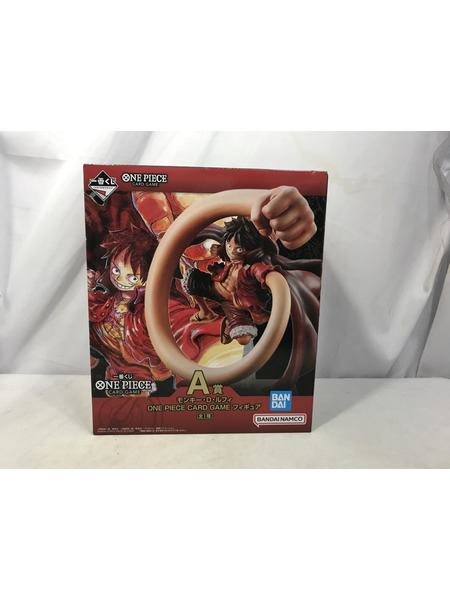 一番くじ ワンピース A賞 モンキー・D・ルフィ ONE PIECE CARD GAME