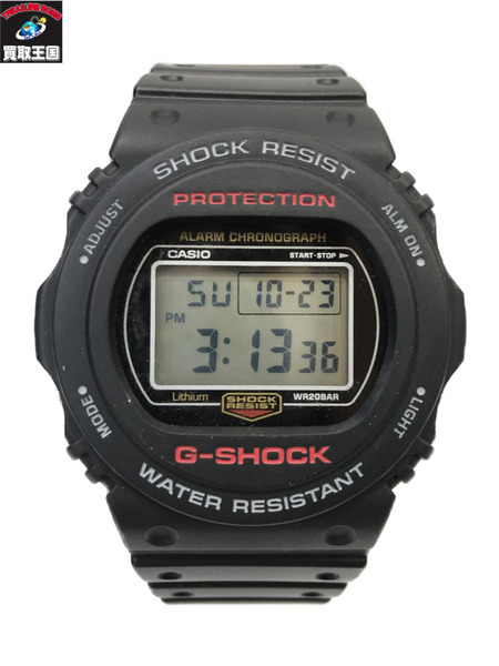 G-SHOCK/デジタル腕時計/DW-5750E/ジーショック/黒/ブラック/メンズ ...