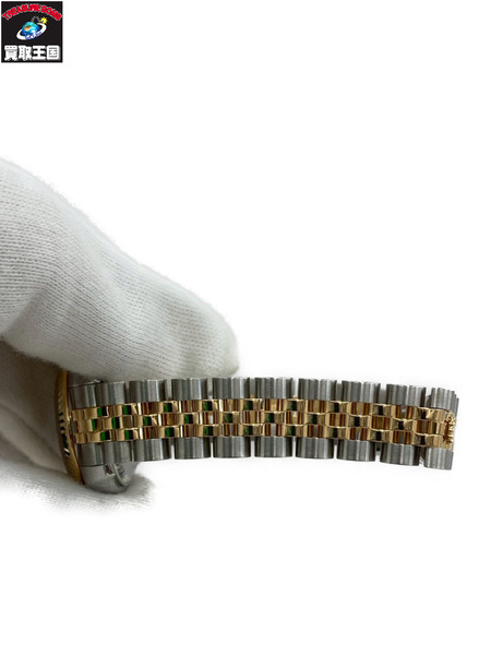 ROLEX DATE JUST ロレックス デイトジャスト 179173 ステンレス 18金イエローゴールド コンビ 10P ダイヤ 仕上げ済み レディースAT　自動巻き  [値下]