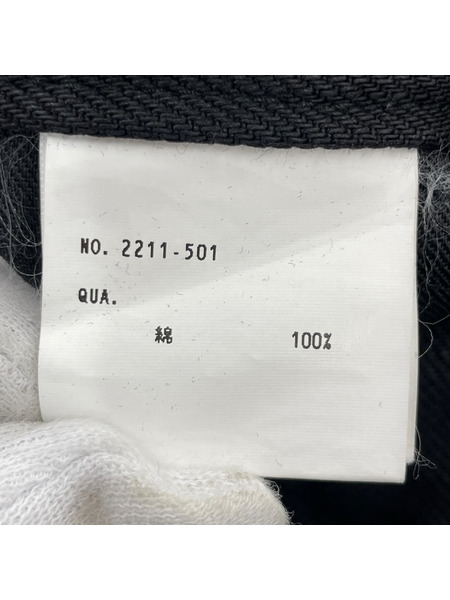 LAD MUSICIAN パンツ ストレート 黒 (46)