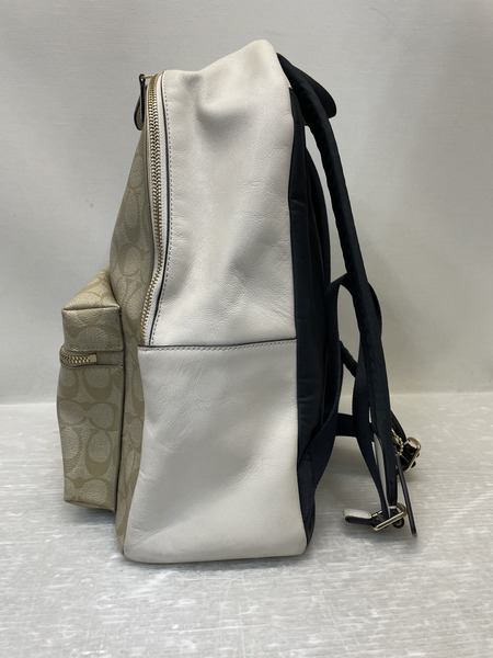 COACH シグネチャー バックパック ベージュ F58314[値下]