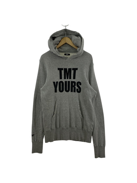 TMT ダメージ加工/パーカー (XL) グレー