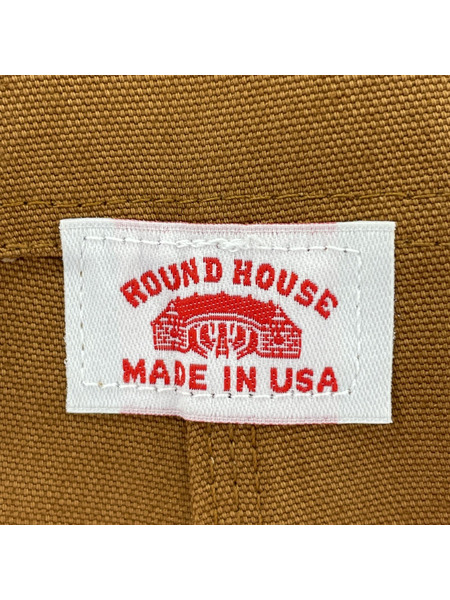 ROUND HOUSE オーバーオール・ツナギ ダブルニー ダックオーバーオール