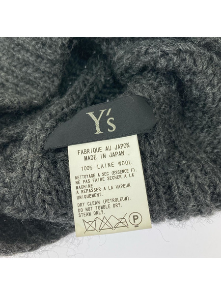 Y's ソノ他 ネックウォーマー グレー