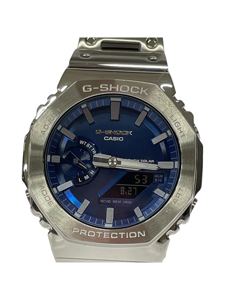 G-SHOCK FULL METAL タフソーラー デジアナ 腕時計 GM-B2100AD-2AJF