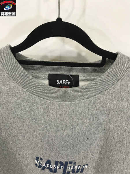 SAPeur スウェット・トレーナー MASATOSHI HAMADA CREWNECK SWEAT (XL)
