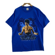 OLD・VINTAGE 半袖Tシャツ・カットソー DELTA ブルース・リー USA製 ブルー