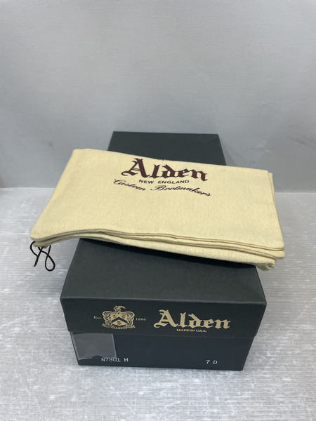 ALDEN UNITED ARROWS 別注 N7901H タンカーブーツ ７D ブラック