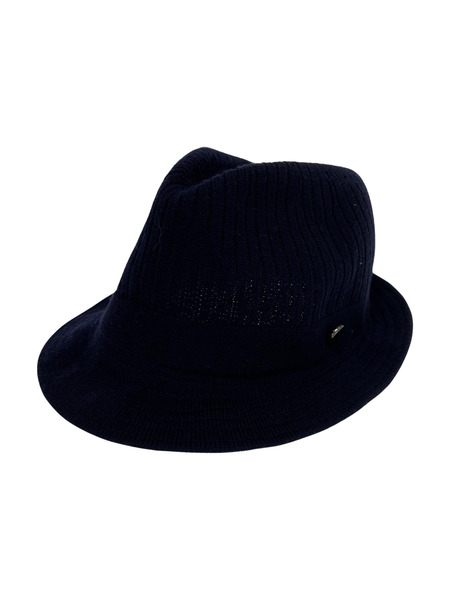 Borsalino 中折レハット　ネイビー