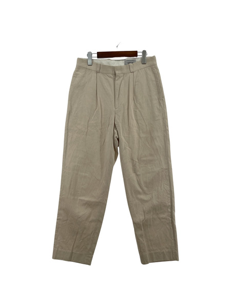 YAECA CHINO CLOTH PANTS TUCK TAPERED W32[値下]