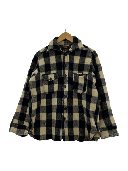 WOOLRICH 40s バッファローチェック ウールシャツ