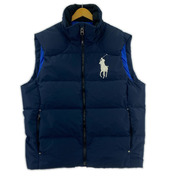 POLO RALPH LAUREN ダウンベスト ビックポニー sizeXL ネイビー