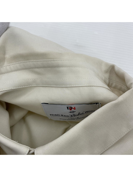 MB HIGH-END Bishu WOOL シャツ Ｓ