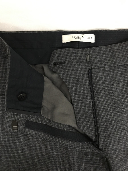 PRADA ウールスラックス (40)