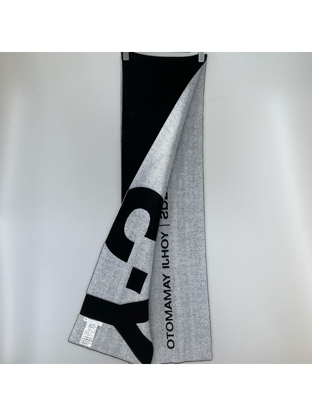 Y-3 ソノ他 グラフィックロゴ マフラー