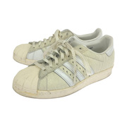 adidas ZOZO 80s SUPERSTAR ハラコ切替 スニーカー 白系