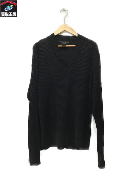GUCCI  105969 Z1117 Ｖネック 黒 (L)