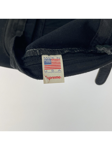 Supreme キャップ ワークキャップ ブラック