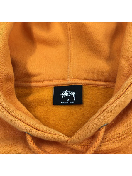 STUSSY ラスタロゴプリント プルオーバーパーカー (M)[値下]