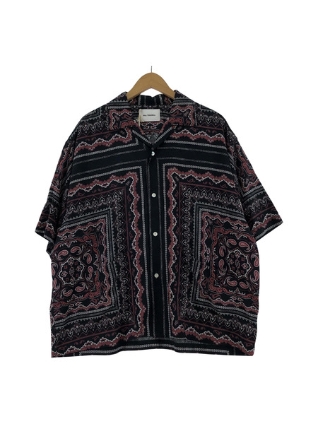 FILL THE BILL 23SS BANDANA SHIRT シャツ 1 総柄 ブラック