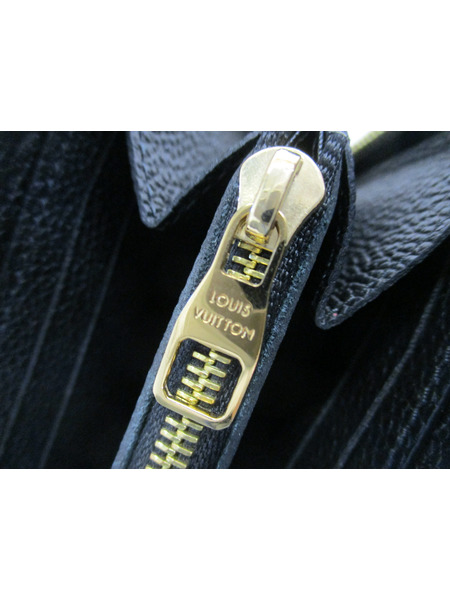 長財布 M80481　ジッピー・ウォレット　ブラック/ベージュ