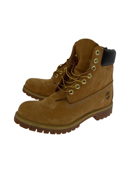 Timberland Premium 6in Waterproof Boot Wheat 27.0㎝ 茶