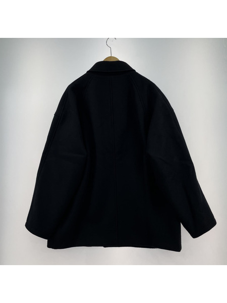 COOTIE ジャケット Wool Melton Short Coat ブラック