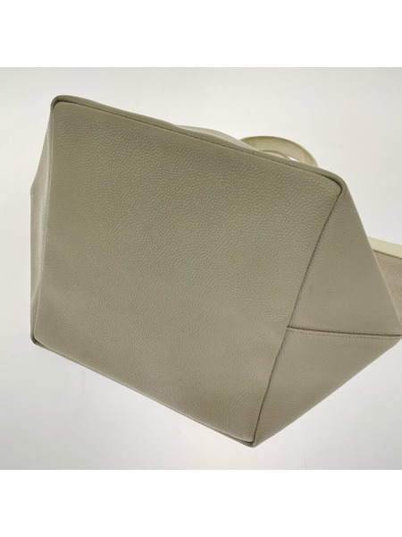 Herve Chapelier ハンドバッグ 725GPリュクス舟型トート/グレー