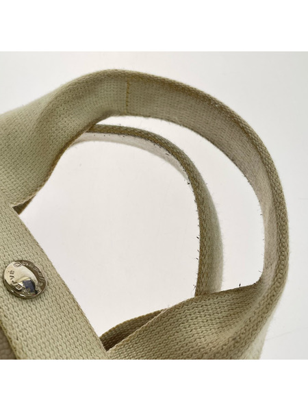 Herve Chapelier ハンドバッグ 725GPリュクス舟型トート/グレー