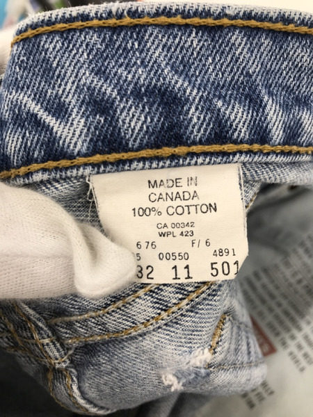 Levi's CNADA製 90S 550 デニムパンツ 36